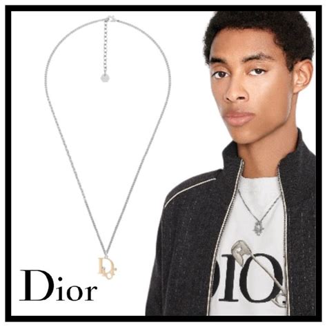 dior oblique necklace silver|christian dior choker necklaces.